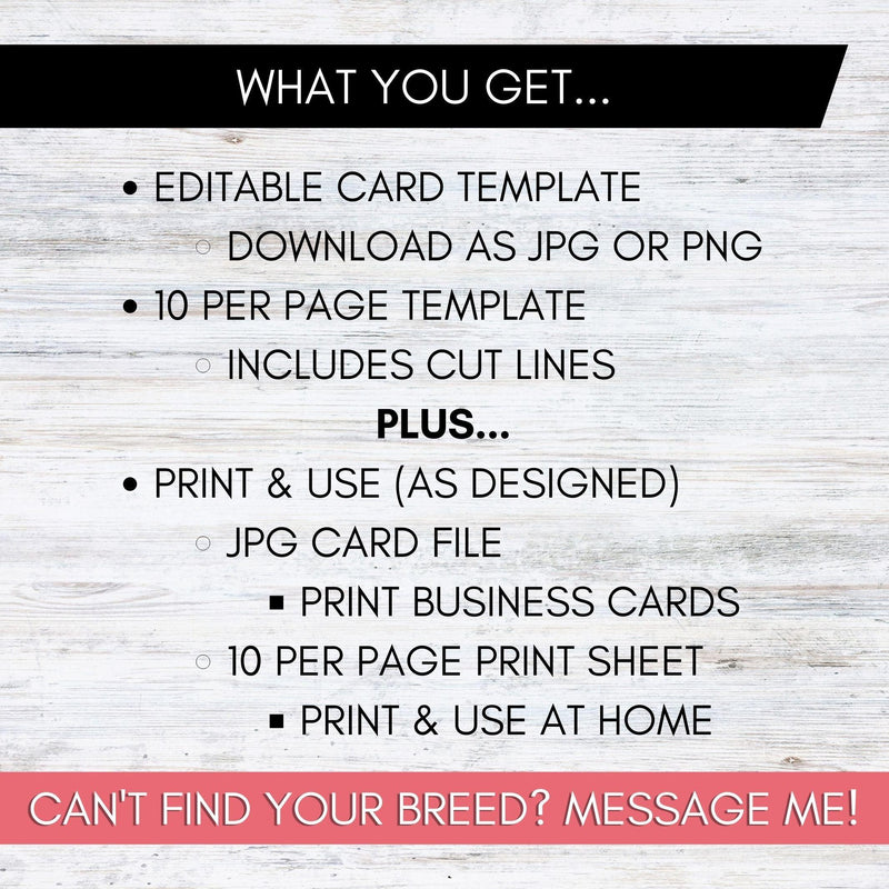 editable custom printable ADA law cards