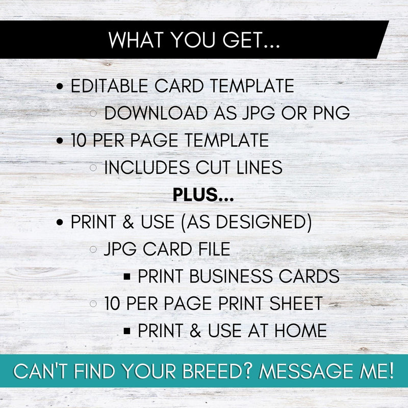 editable custom printable ADA law cards