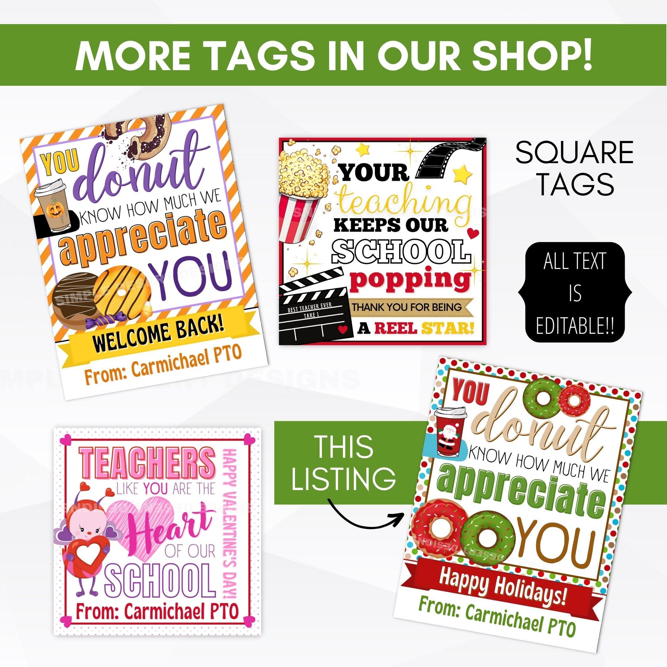 PTO teacher appreciation ideas