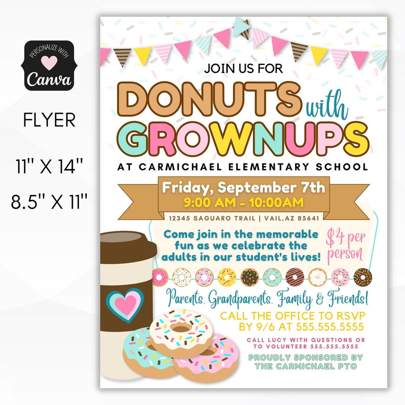 fundraiser donuts