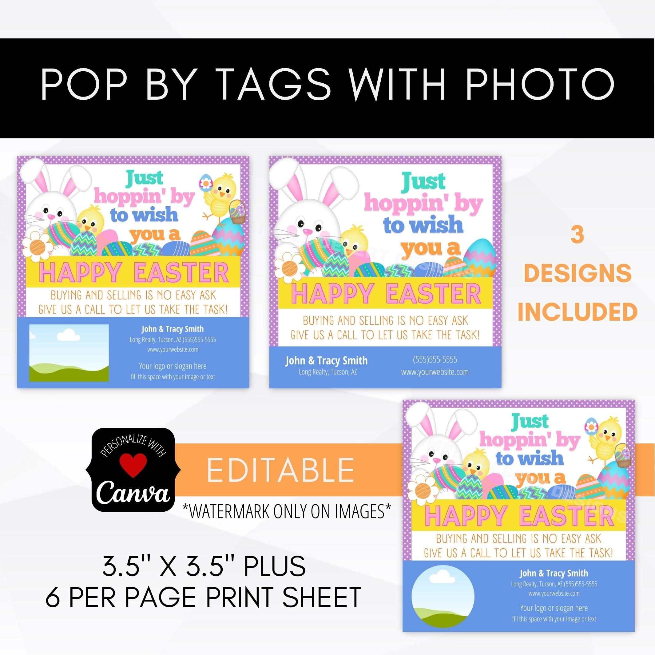 Easter realtor pop bys