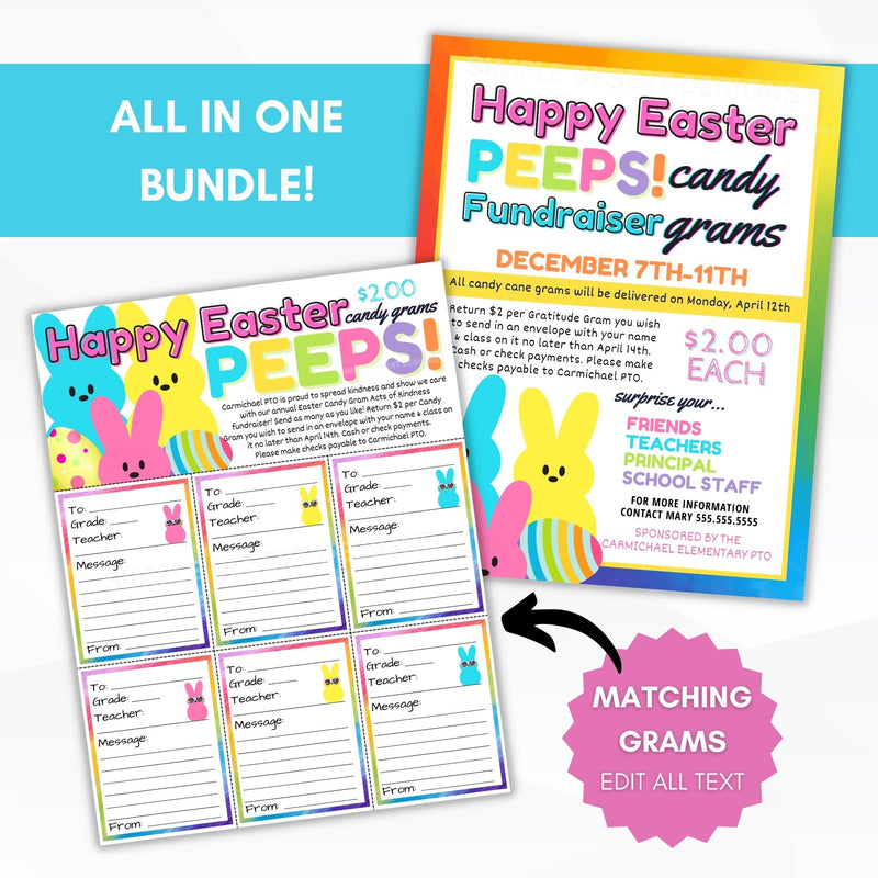 easy spring fundraiser idea for schools