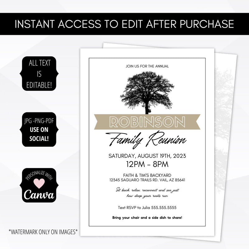 invitation family reunion