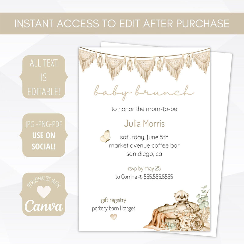 bohemian invite bundle