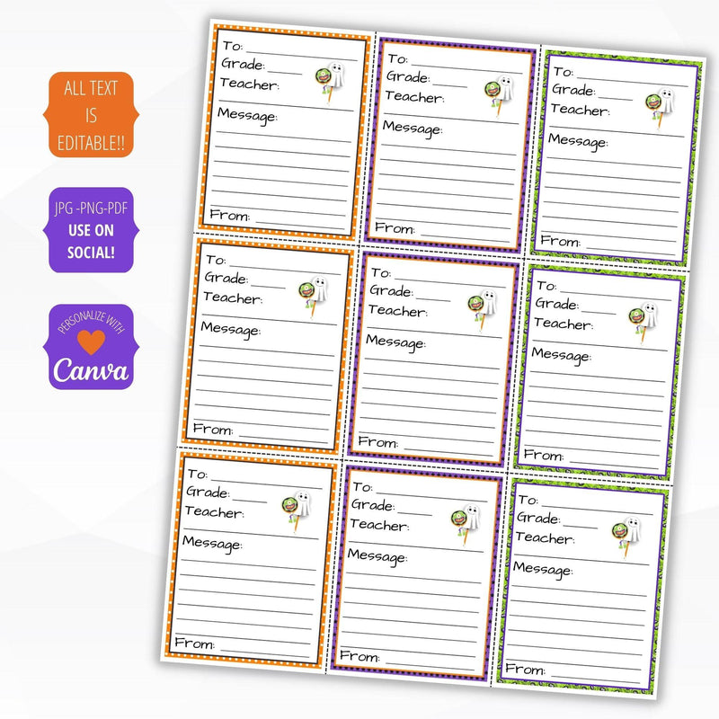 halloween candy grams