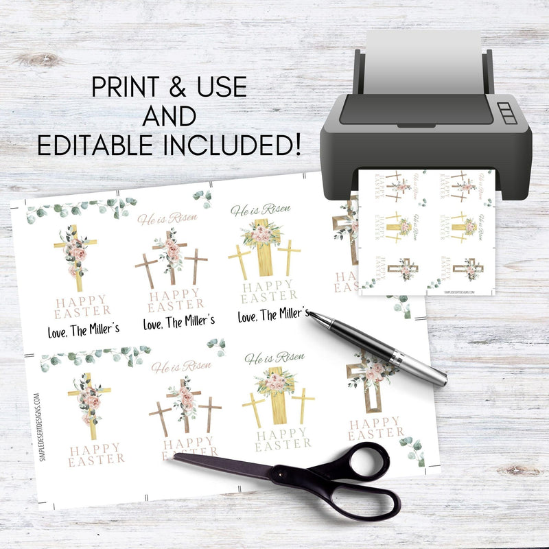 printable easter tags for christians