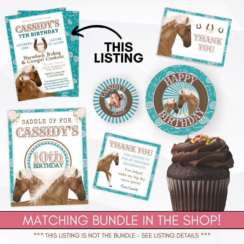 cowgirl party decorations