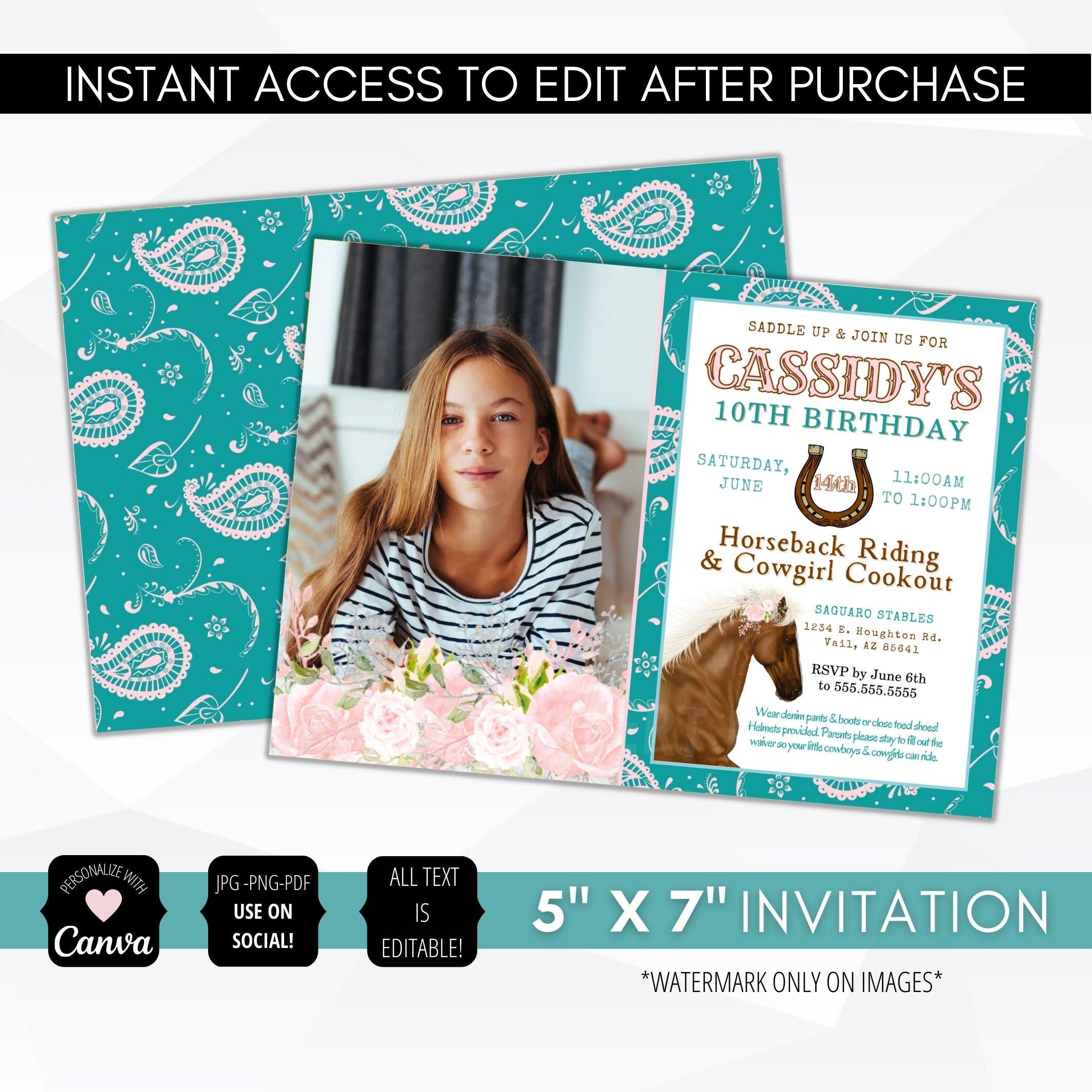 cowgirl birthday party supplies