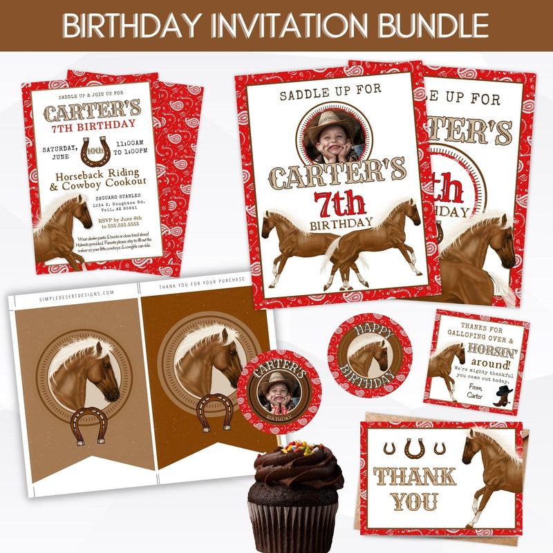 custom DIY birthday invitations