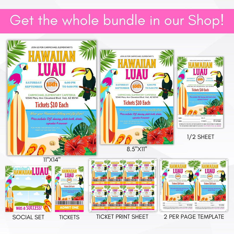 tropical party ideas