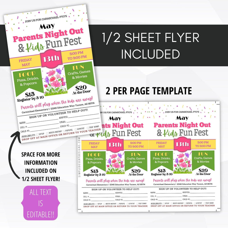 spring fundraiser idea