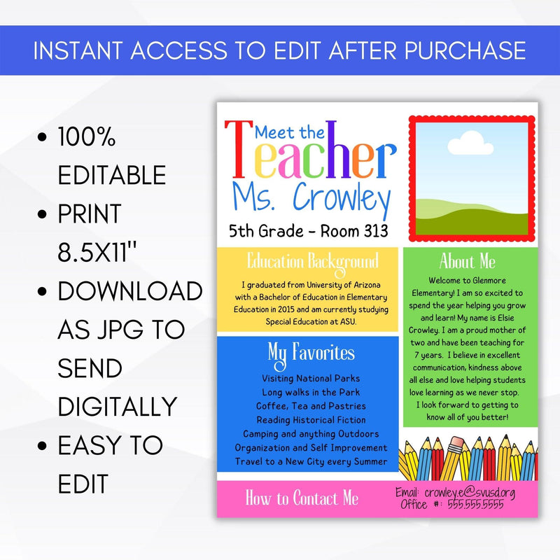printable back to school note