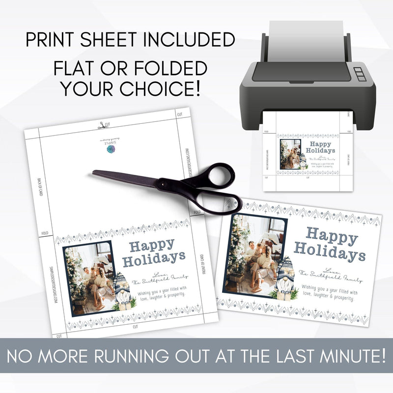 holiday business card template