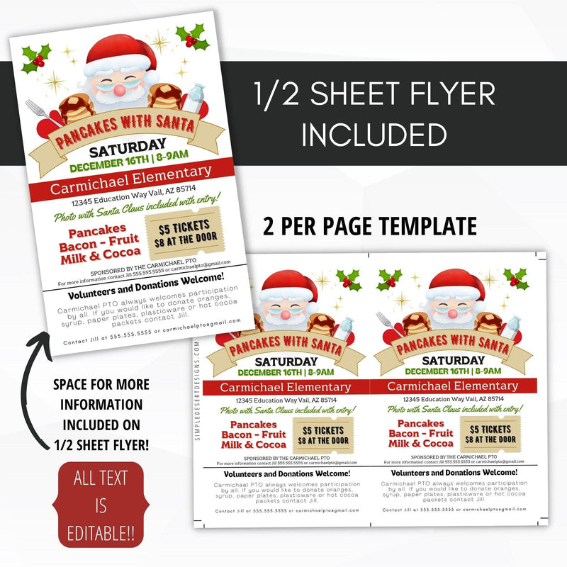 christmas fundraiser idea school pto pta community event