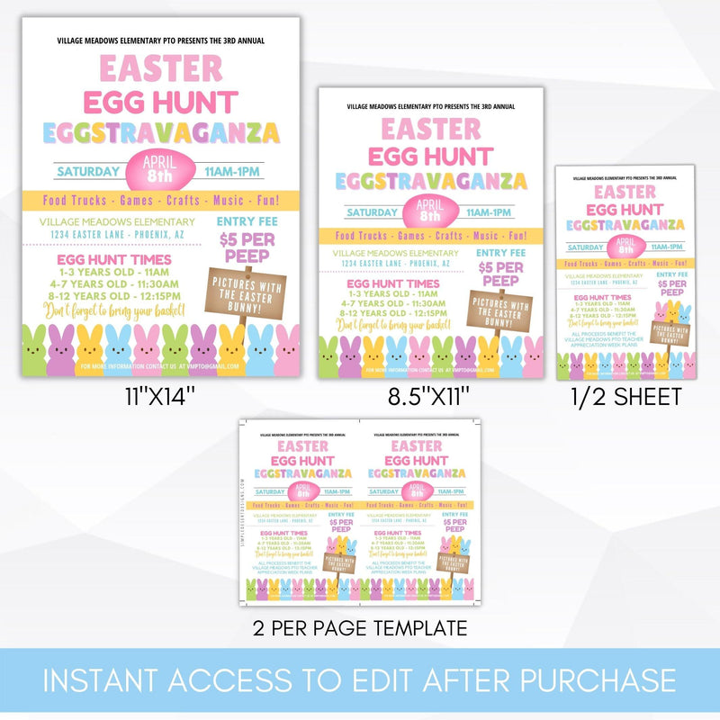 church egg hunt fundraiser ideas