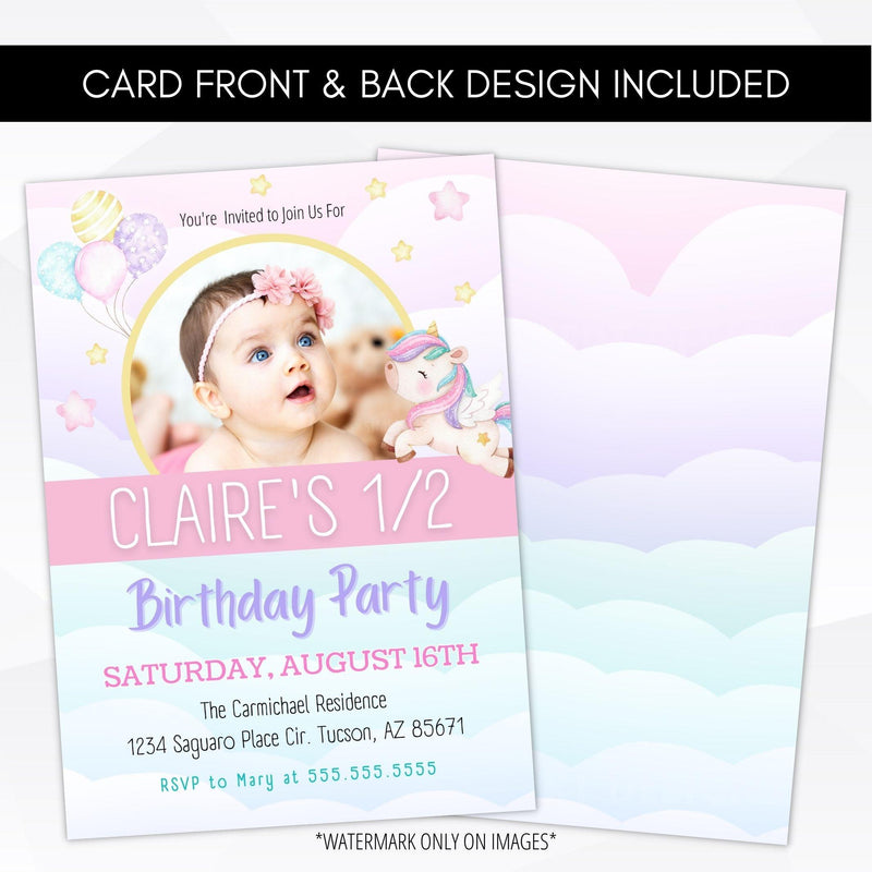 1/2 birthday