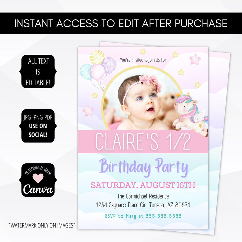 milestone party invitations
