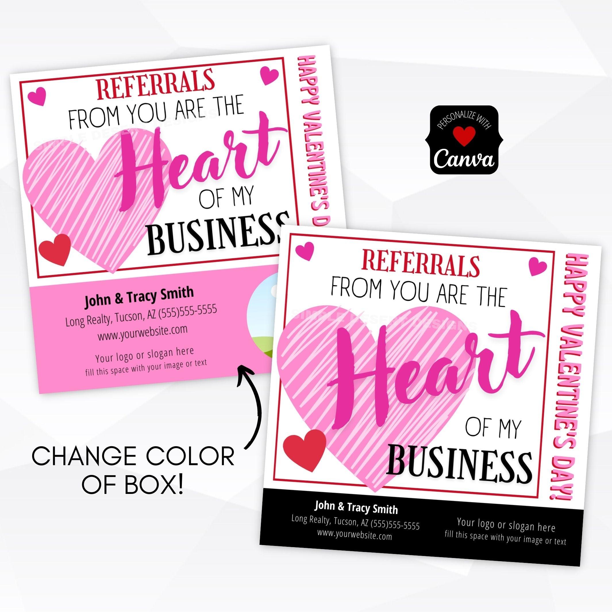 Valentine's Day Realtor Pop Bys