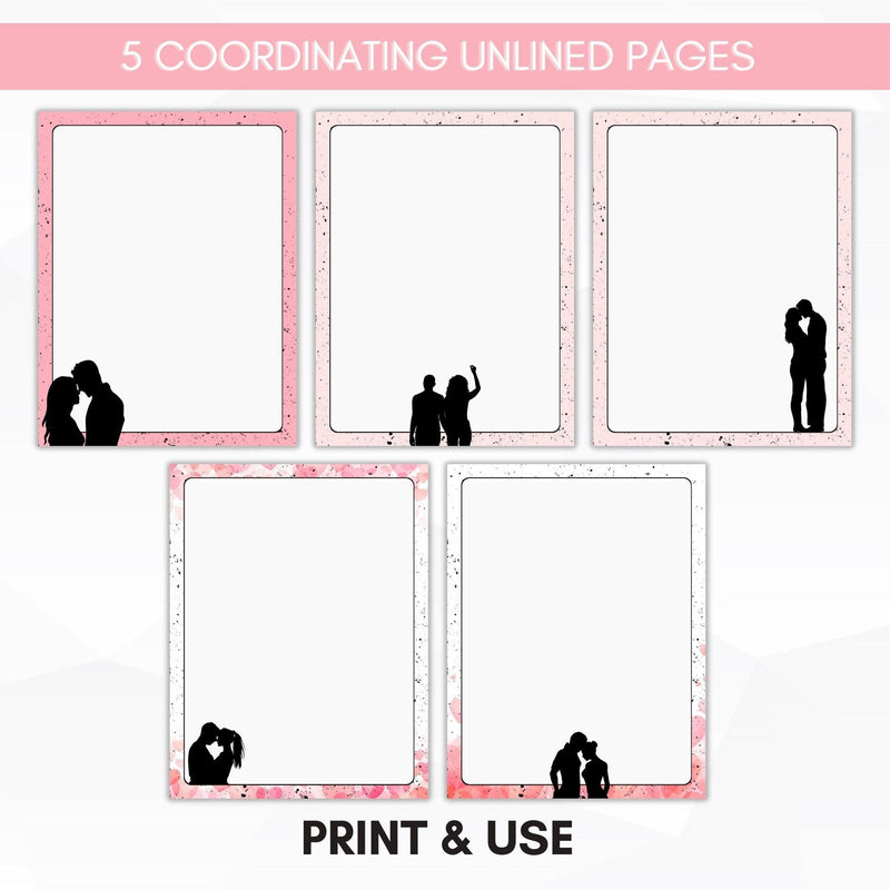 unlined ROMANCE journal paper