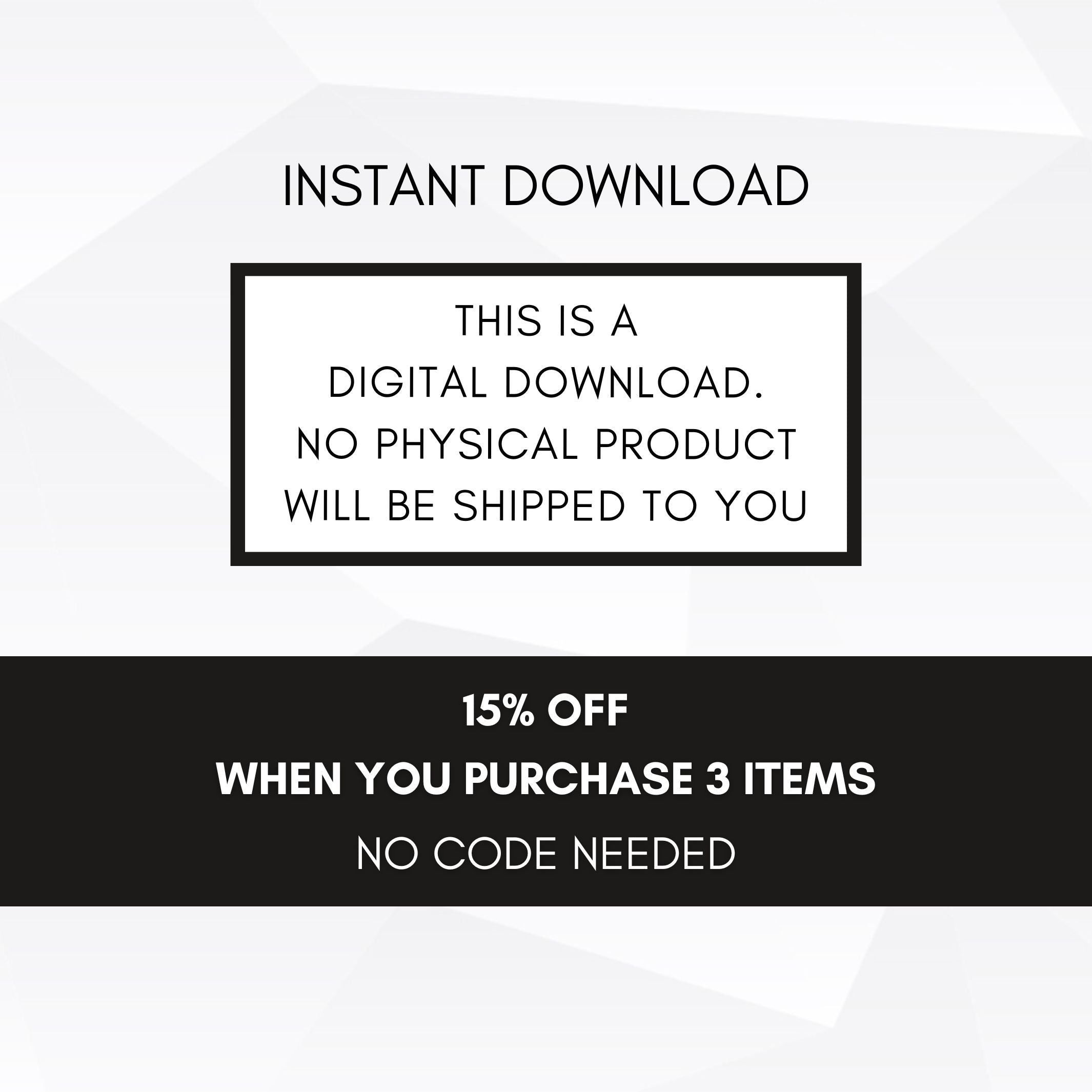 15% off when you buy 3 items in purchase