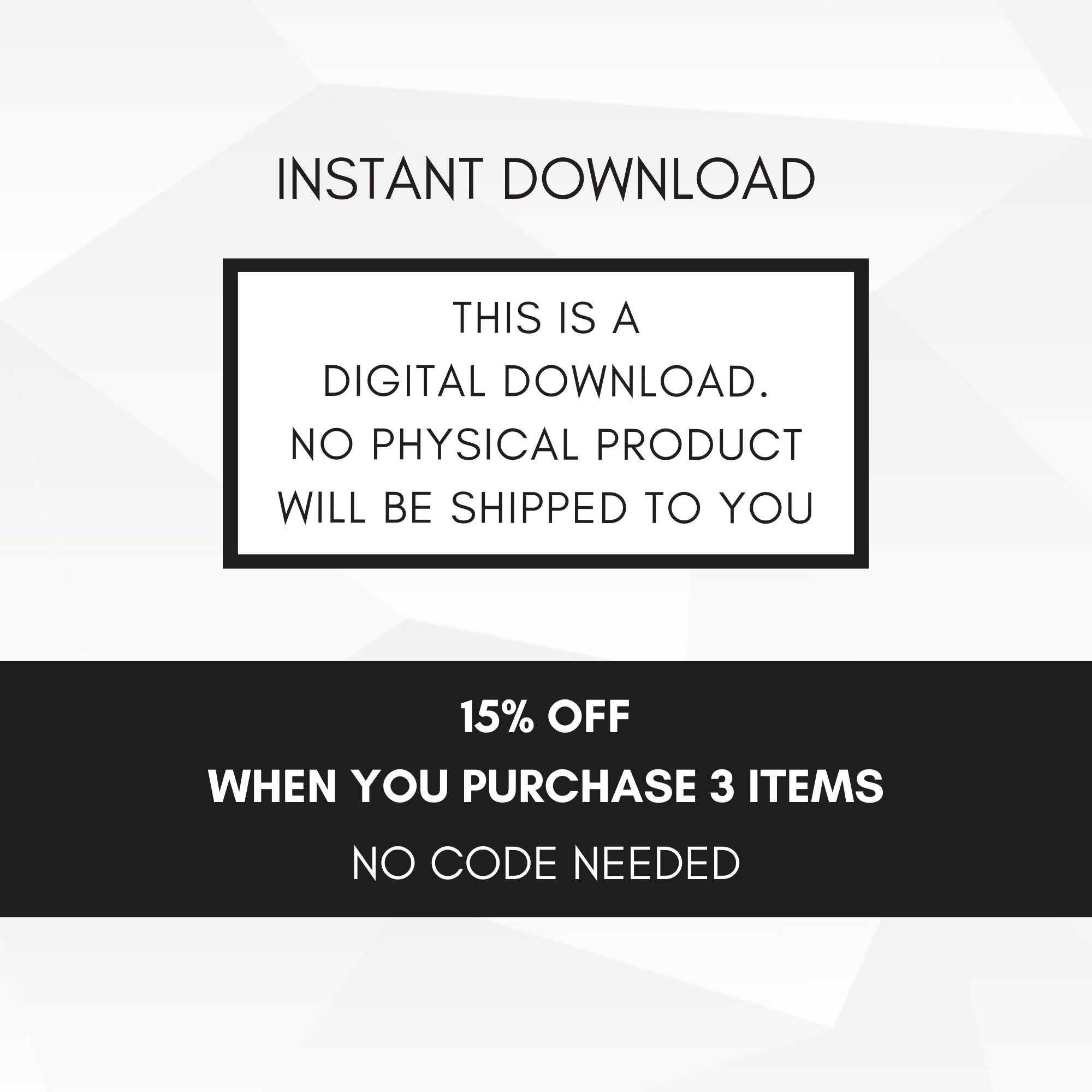 save when you buy 3 or more at checkout with no discount code