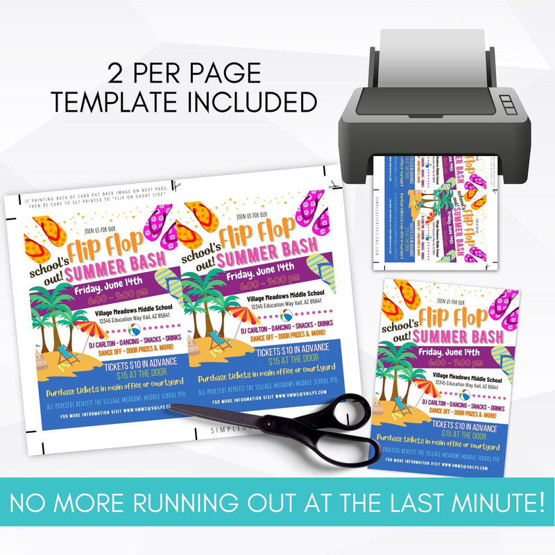Pool Party Invitation
