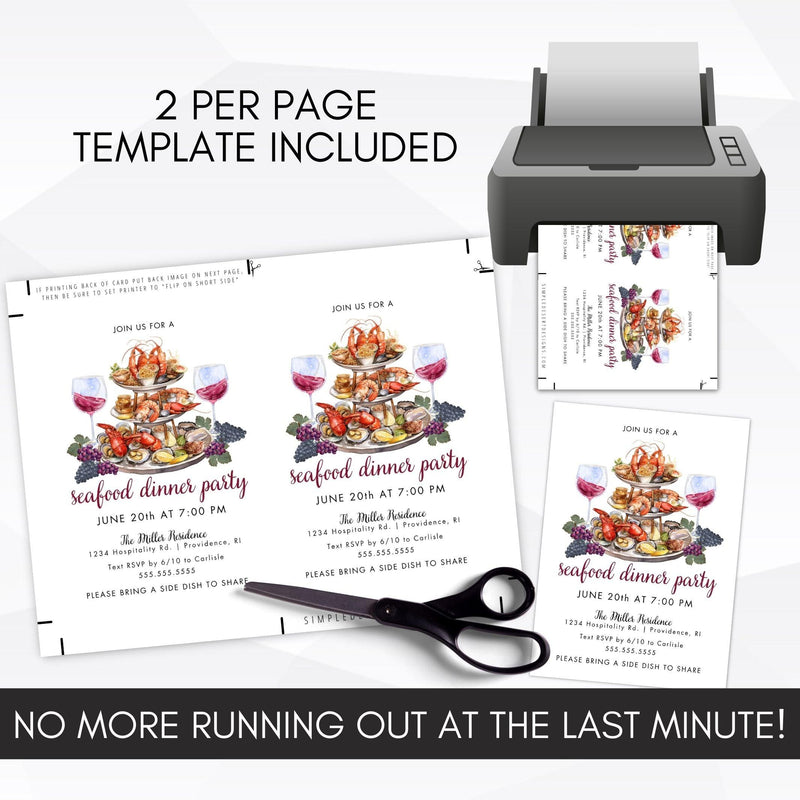 seafood boil invitation
