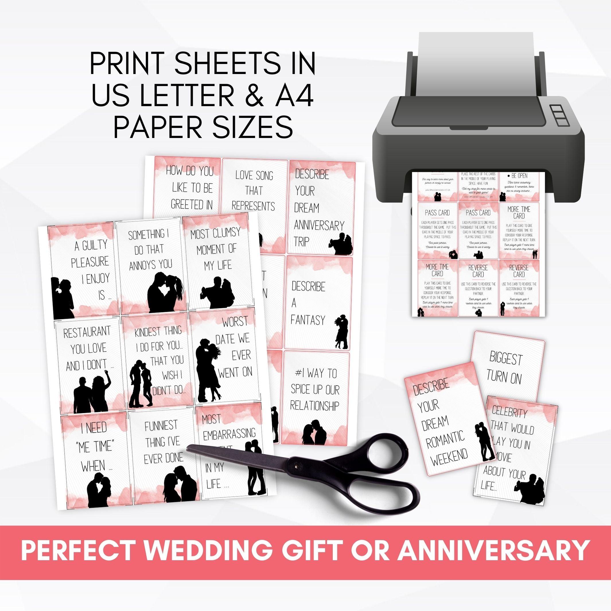 printable date night game for couples