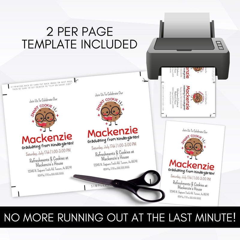 kindergarten graduation invitations