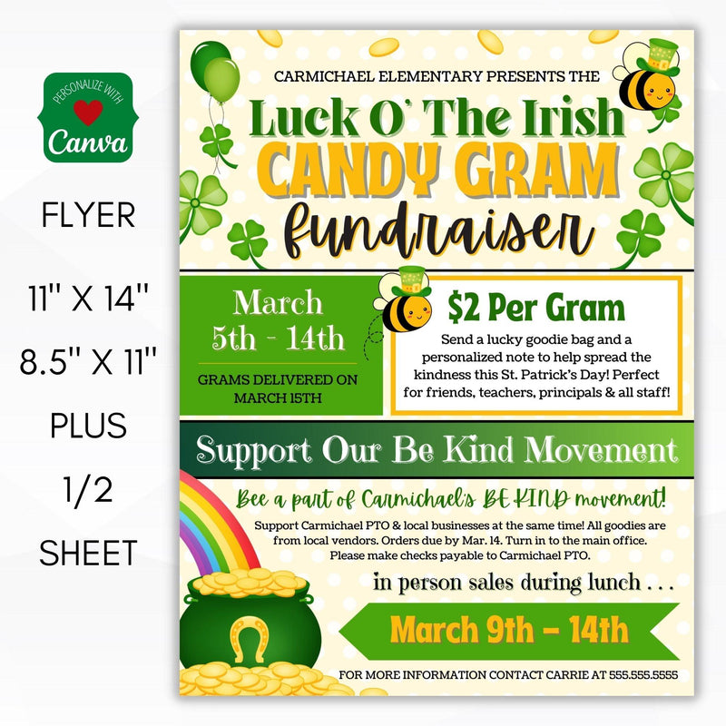 St Patricks fundraising ideas