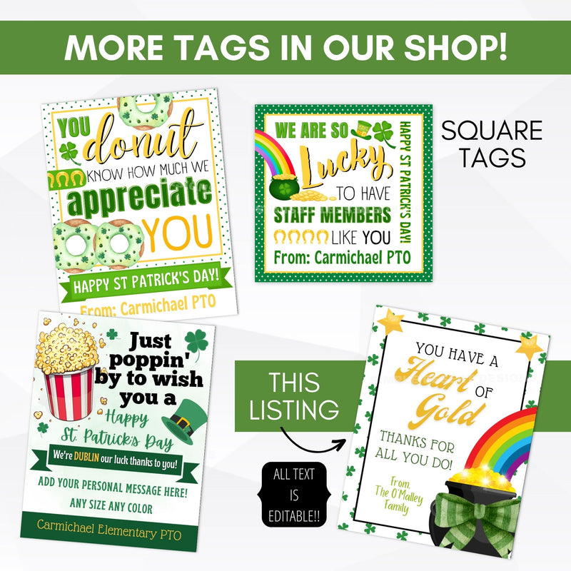 customizable st patricks day templates