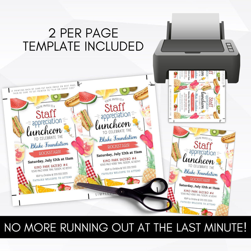 employee appreciation invitation