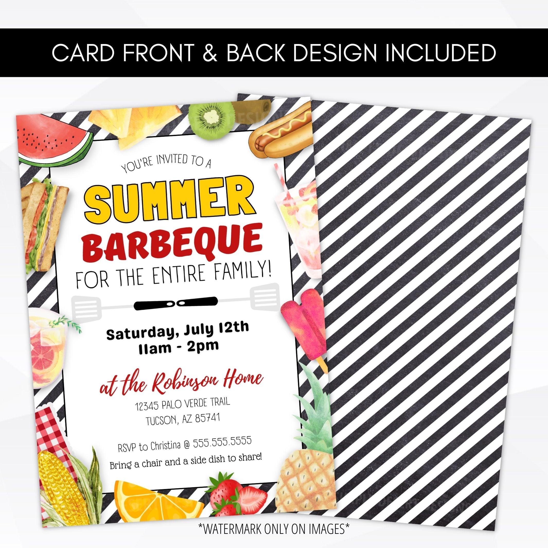 summer bbq party