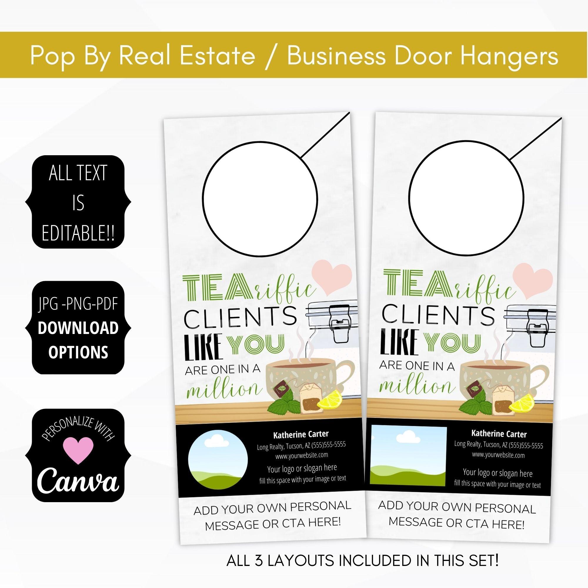 Realtor pop by ideas