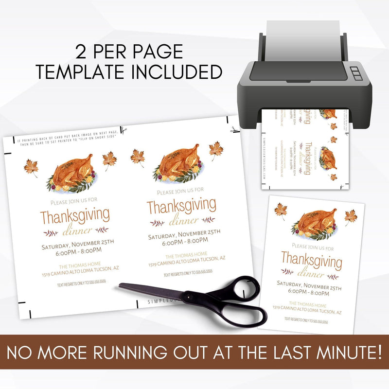 printable pumpkin invitation