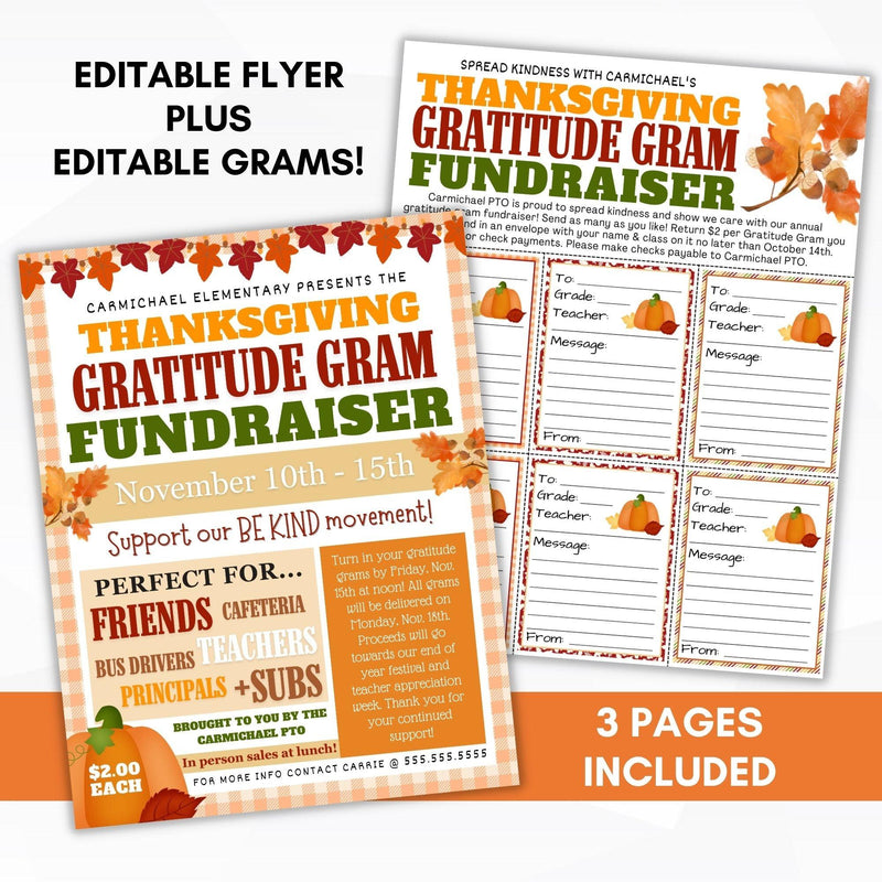 fall fundraiser ideas
