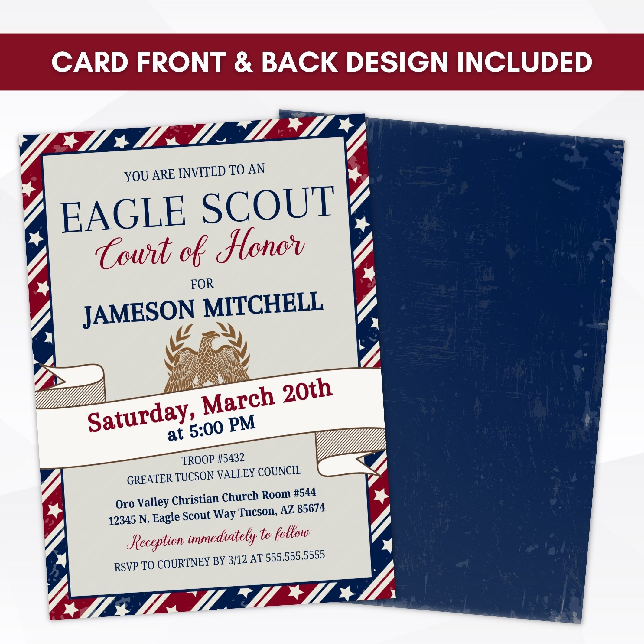 boy scout invitations