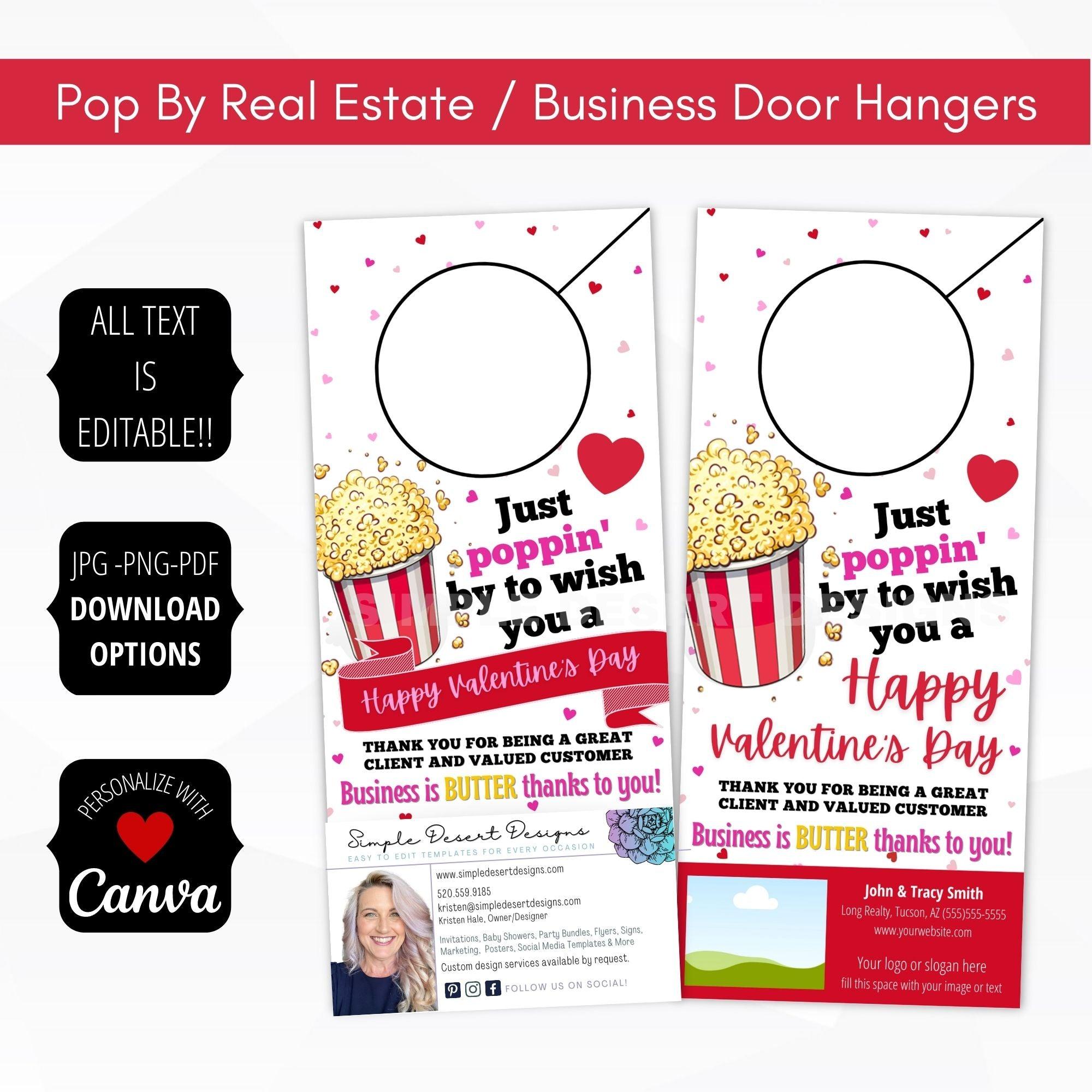 Realtor pop by ideas Valentines Day