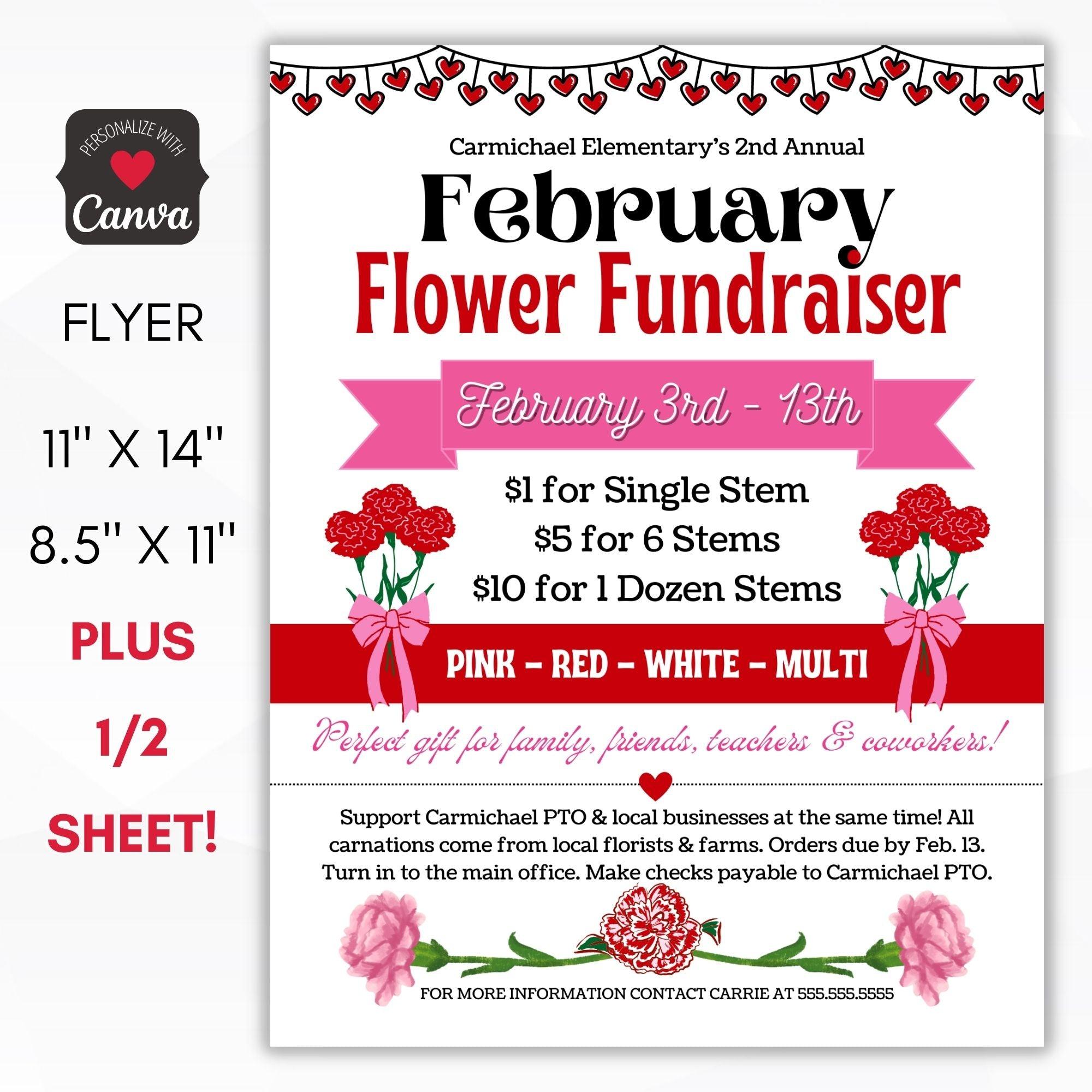 A Cheap, Affordable, Fast Fundraiser! Sell Roses on Valentine's Day!