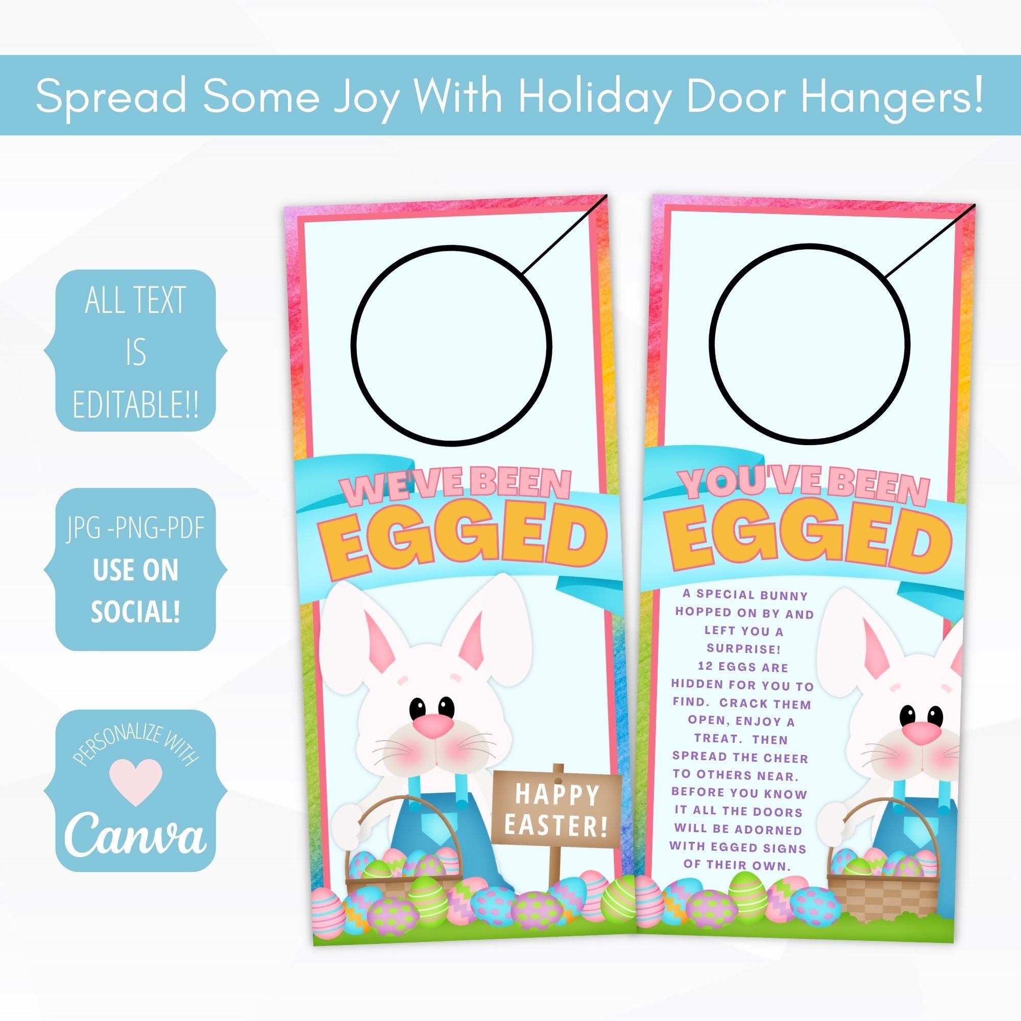 easter egg hunt signs