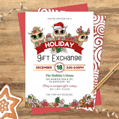 Christmas Invitations/Greeting Cards - Simple Desert Designs