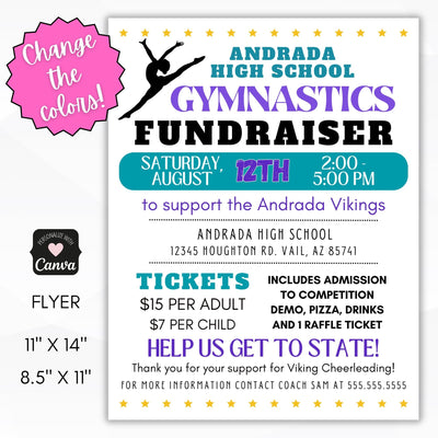 fundraiser for gymnastics