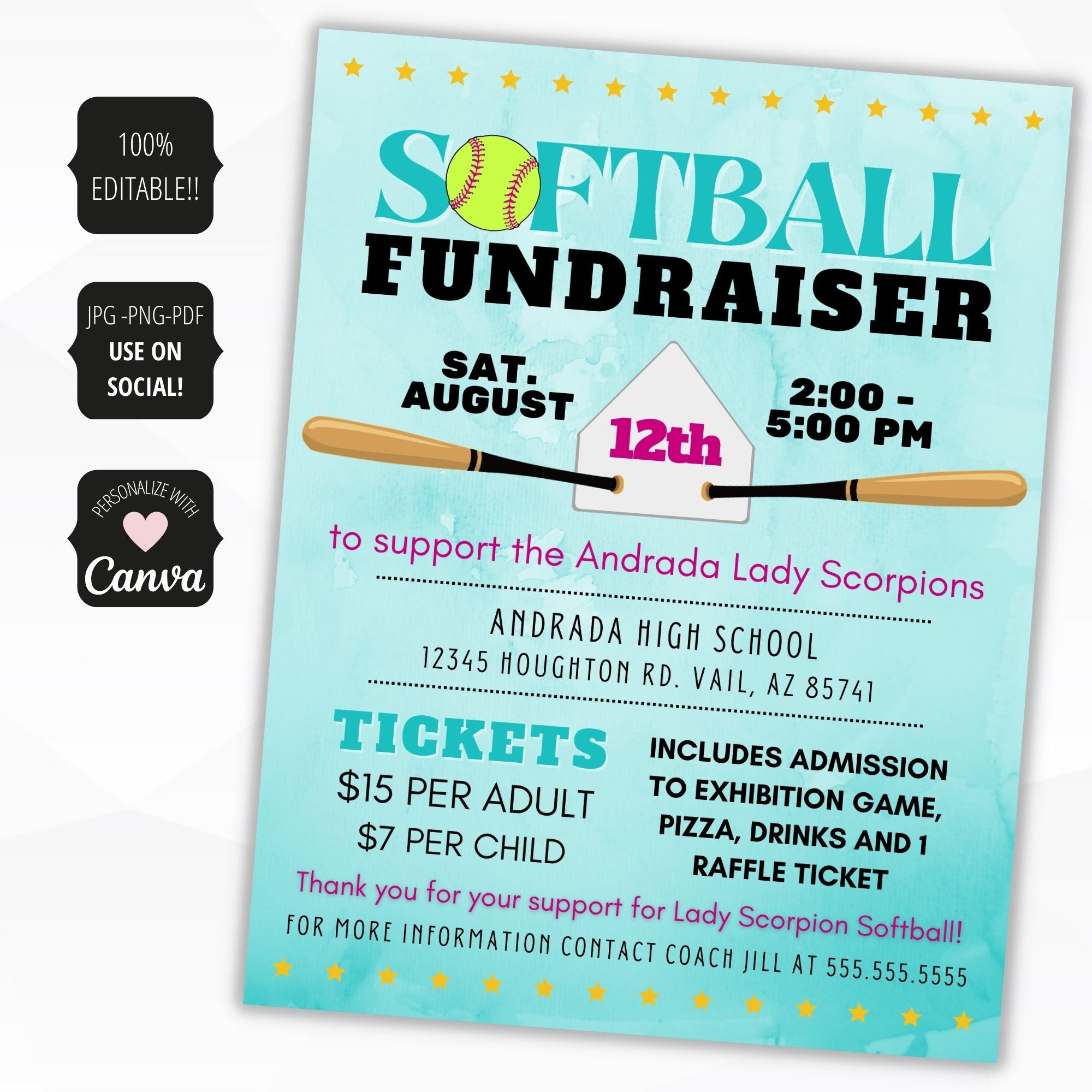 softball fundraiser ideas