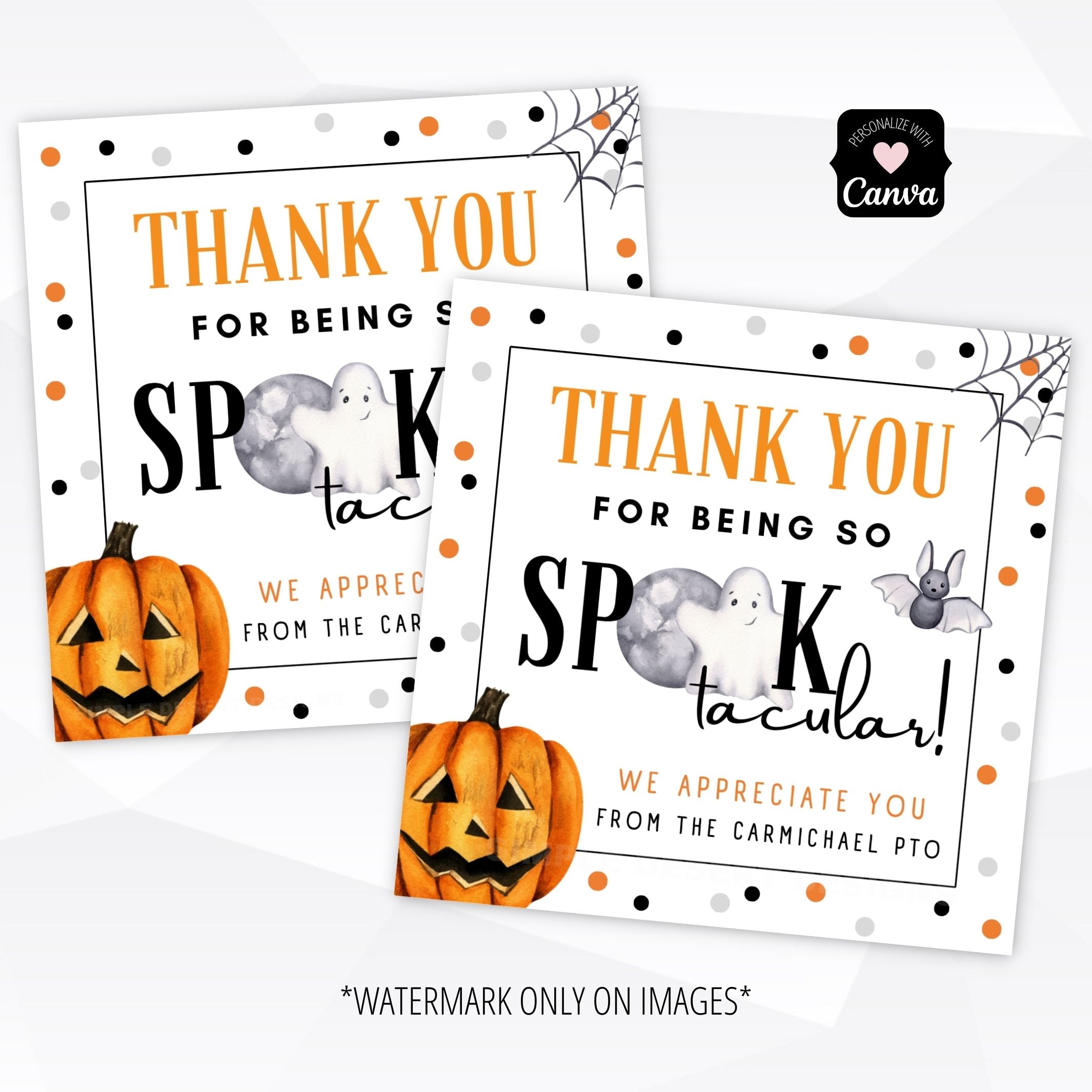 halloween gift tags