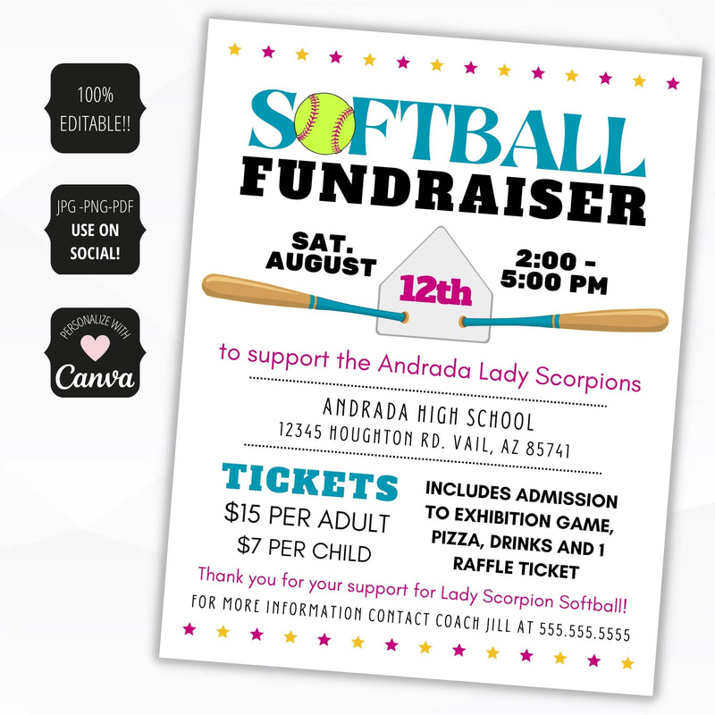 softball fundraiser