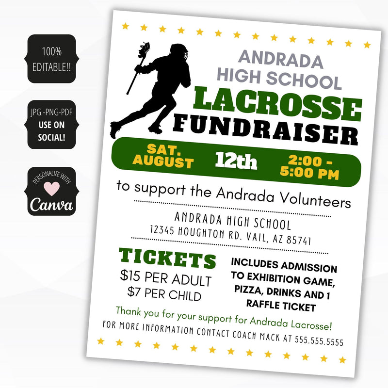 lacrosse fundraiser