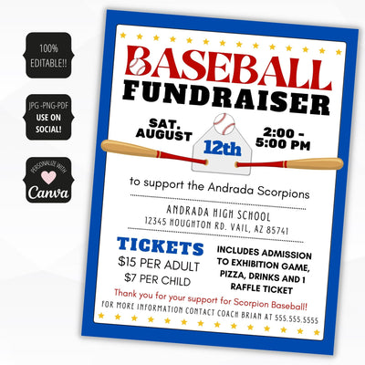 baseball fundraising ideas