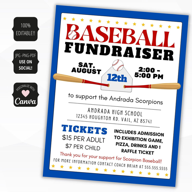 baseball fundraising ideas