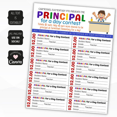 principal for a day contest