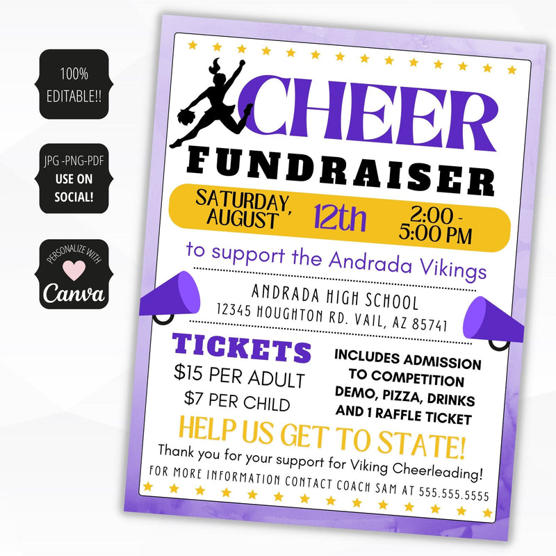 cheer fundraising ideas